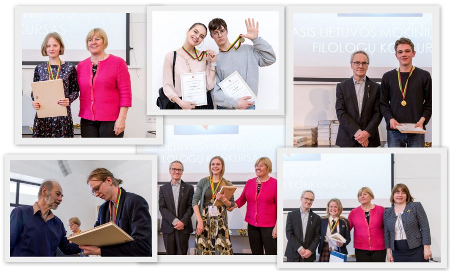 Jaunųjų filologų konkurso uždarymo renginys. Nuotr. Vygaudo Juozaičio