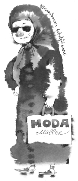 Bobulyte nindzė. Dailininkė Katerina Biletina