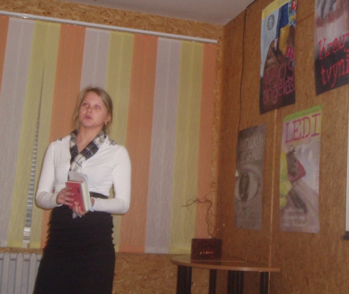 Renginio akimirka. Nuotr. autorių