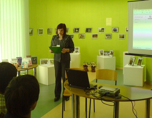 ŽALIOSIOS PELĖDOS vedėja Alvida Bratkauskienė 